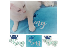 Stickdatei - King mit Krone in 2 Varianten